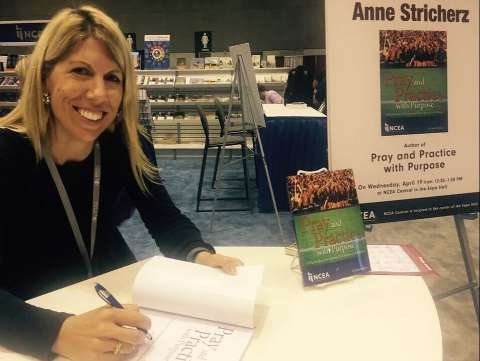 Signed Copy of Pray and Practice with Purpose by Author Anne Stricherz